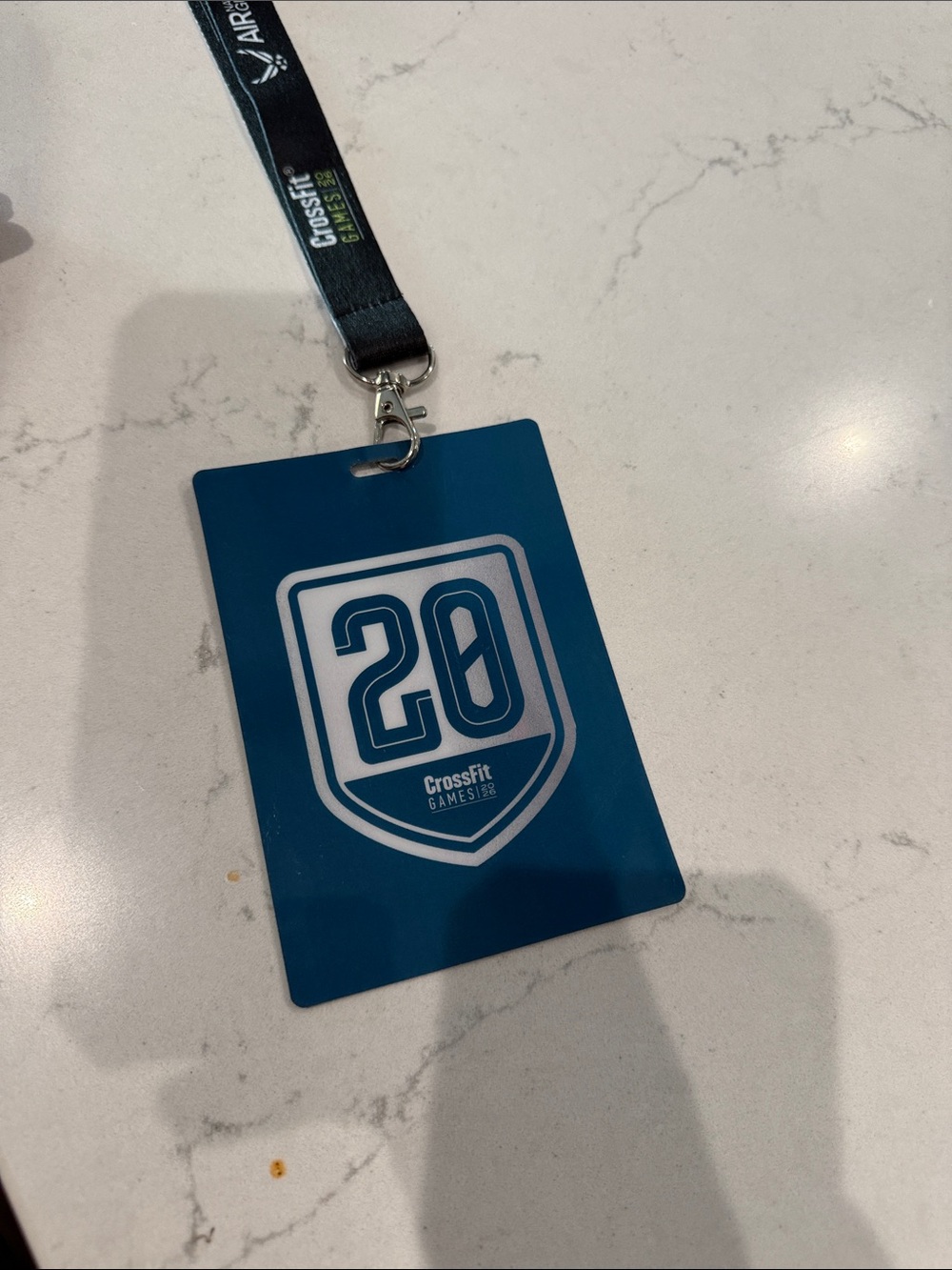 Games 2026 Blue Event Lanyard Badge - - Picture 3 of 3